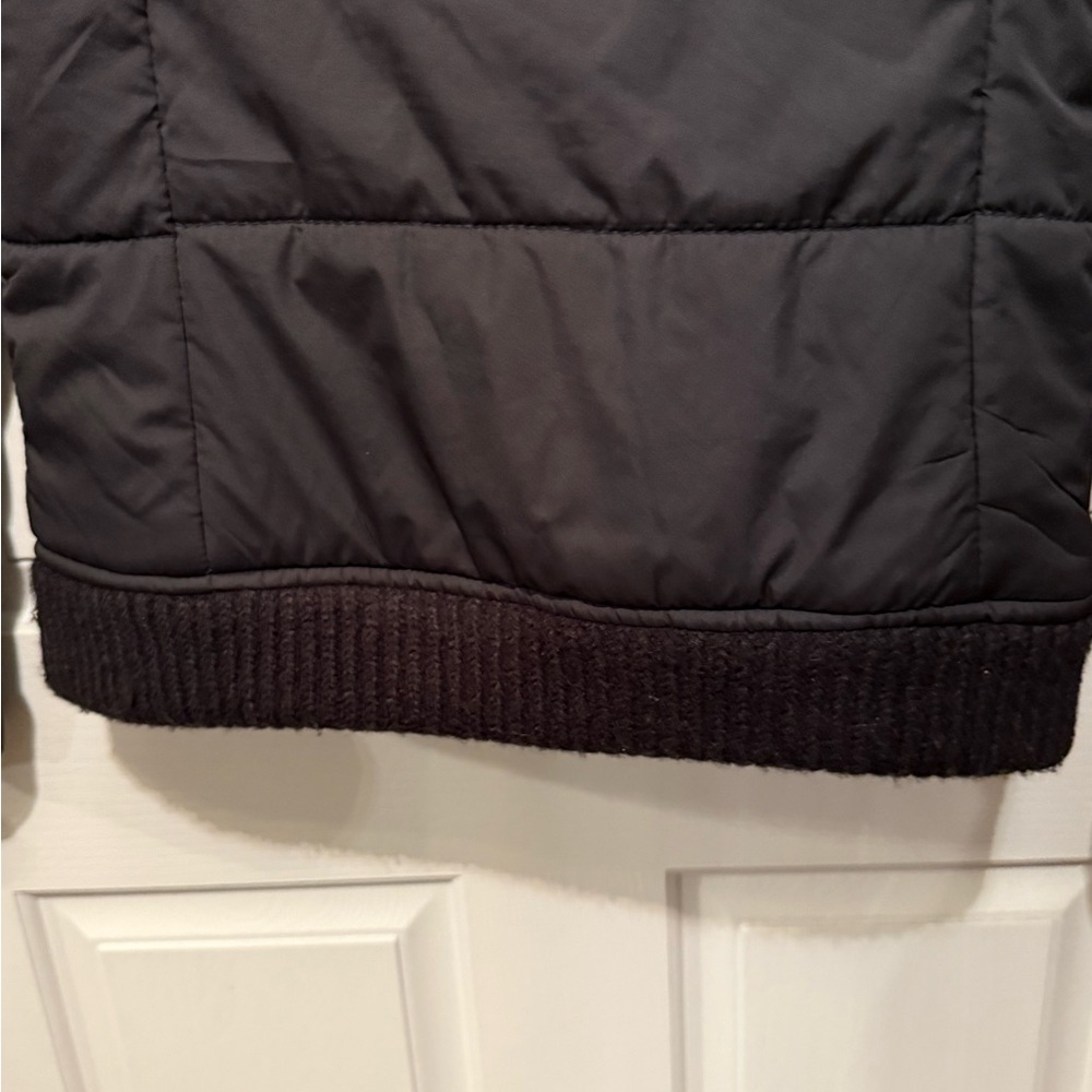 Aeropostale Black Puffer Jacket with Faux Fur Hood for Junior Girls Sz M - Picture 5 of 9